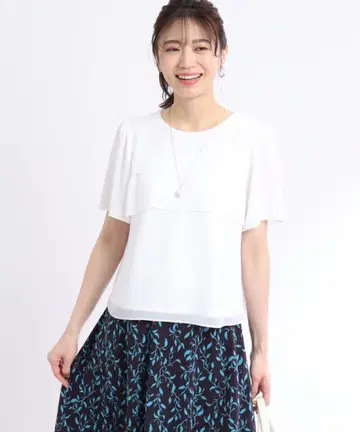 Reflect 리플렉트 티어드 디자인 블라우스 오피스 캐주얼