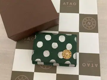 레어 ATAO 아타오 3단 폴더형 지갑 도트