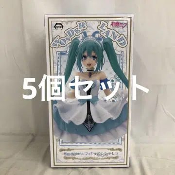 VF6753 미개봉 하츠네 미쿠 wonderland 신데렐라 5개 세트