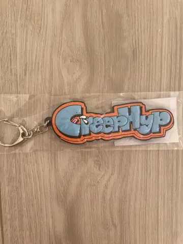 크리프하이프 CreepHyp 키링 C군 로고 러버 키링