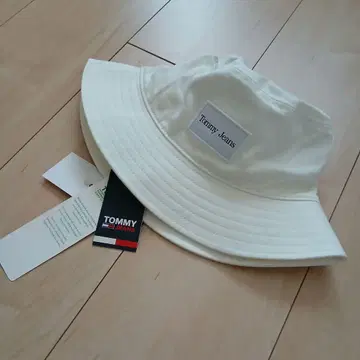 Tommy Jeans 버킷 햇 화이트