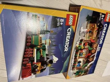 미사용 새상품 LEGO 크리스마스 세트 40700 & 40602