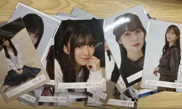 사쿠라자카46 브로마이드 2기생 묶음 판매 40장 컴프 포함