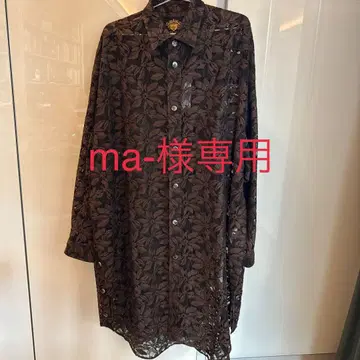 MAISON SPECIAL 꽃무늬 레이스 셔츠 M 사이즈
