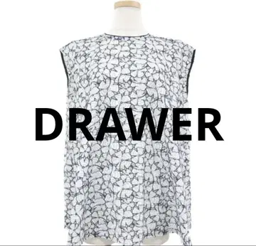 [새상품급] DRAWER 드로어 유나이티드 애로우즈 블라우스 상의