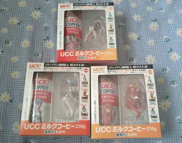 UCC 커피 특제 피규어 세트 전 3종 에반게리온 신극장판: Q