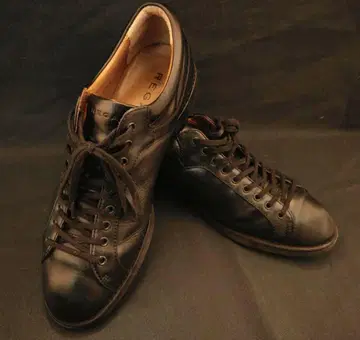 REGAL 가죽 스니커즈 NC23C 57RR 25cm 블랙 비즈니스