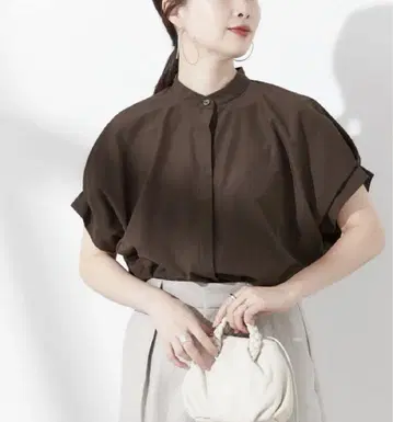 JOURNAL STANDARD L'ESSAGE 턱 슬리브 셔츠