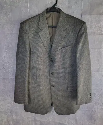 Vintage 테일러드 자켓 비즈니스 포멀 그레이 M