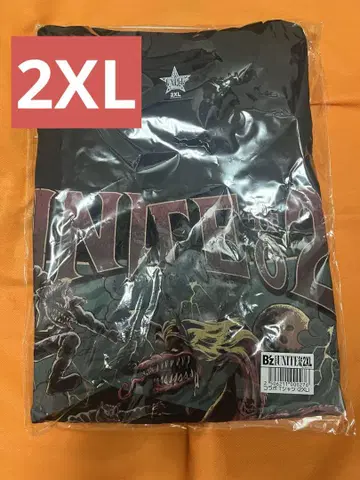 B'z UNITE #02 콜라보 티셔츠 2XL 사이즈 맨 위드 28일