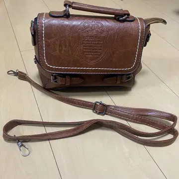 빈티지 핸드백 브라운
