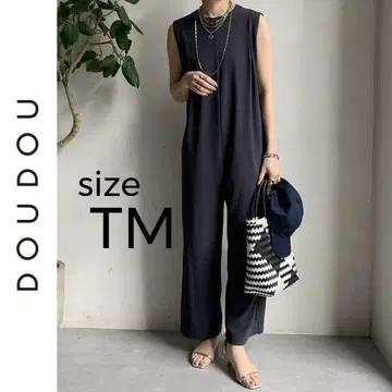 새상품 DOUDOU 백 지퍼 올인원 두두 차콜 TM