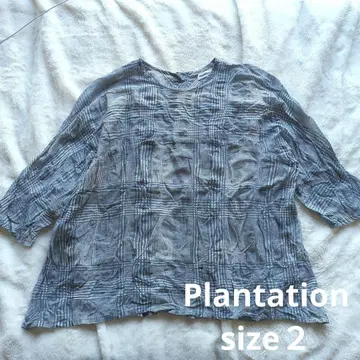 Plantation 오분 소매 풀오버 size2 새상품급