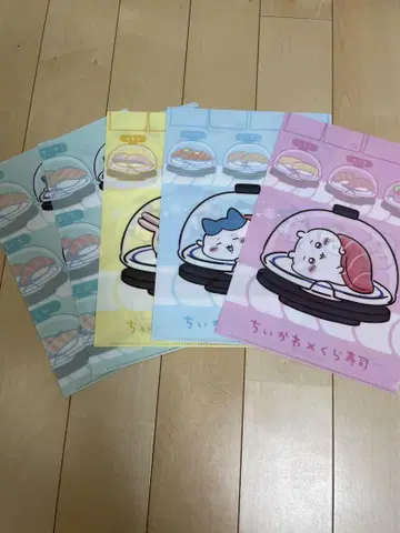 치이카와 (먼작귀) 쿠라스시 클리어 파일 5매 세트