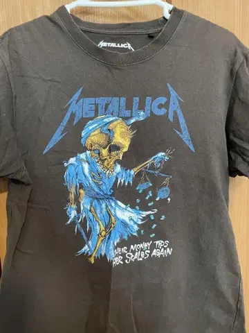 METALLICA 스컬 티셔츠