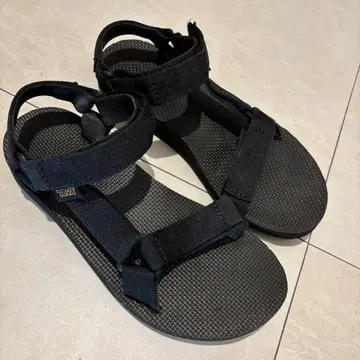Teva 스포츠 샌들 블랙 23cm