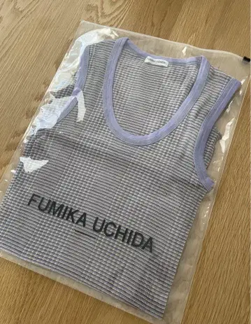 FUMIKA UCHIDA 탱크탑 퍼플