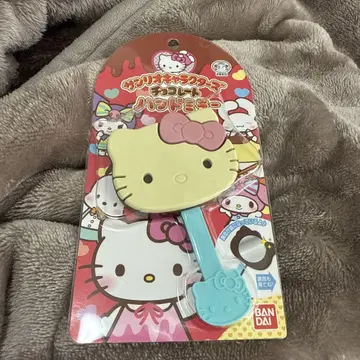 산리오 캐릭터즈 초콜릿 핸드 거울 키티