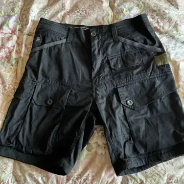 G-Star RAW 블랙 카고 숏팬츠 거의 미사용
