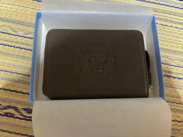 [미사용] ear PAPILLONER LION COFFEE 콜라보 지갑