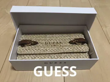 GUESS 스트로우 3단 폴더형