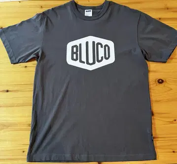 BLUCO 차콜 그레이 T셔츠 100% 코튼