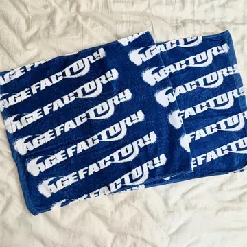 Age Factory 타월 Blue