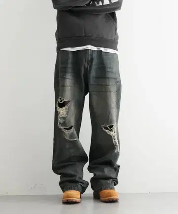 Basketcase Lax baggy denim,