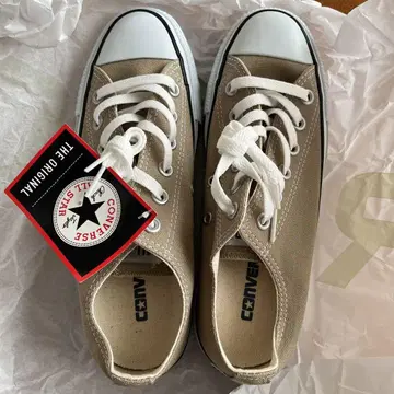 CONVERSE 캔버스 올스타 1CL129 베이지 24.5cm