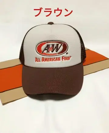 A&W 야구 모자 트래커 캡 메쉬 캡