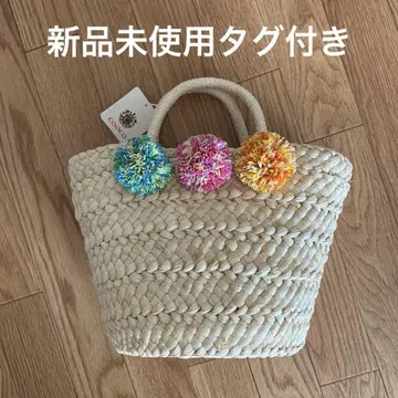 바스켓백 쿠코 새상품급 천연 소재 경량