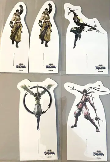 전국 BASARA 캐릭터 스탠드 혜택 사나다 유키무라 묶음 판매