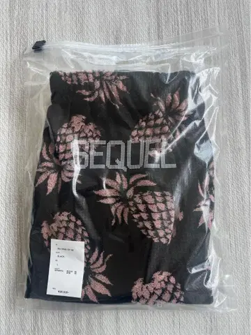 새상품 정가 36300엔 시엘 SEQUEL 파일 원단 팬츠 SIZE L