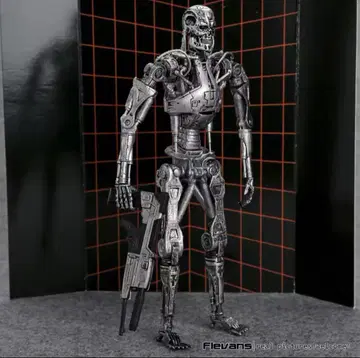미사용 NECA 터미네이터 2 T-800 엔드 스켈레톤 피규어