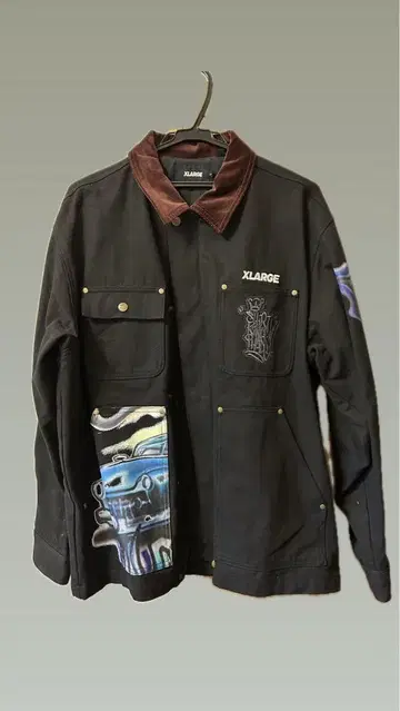 XLARGE 블랙 자켓 L 사이즈