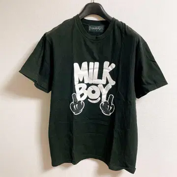 MILK BOY 월드 투어 양면 프린트 티셔츠 밀크 보이