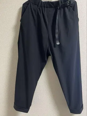 힘카시 접촉 냉감 스트레치 팬츠 블랙 포멀