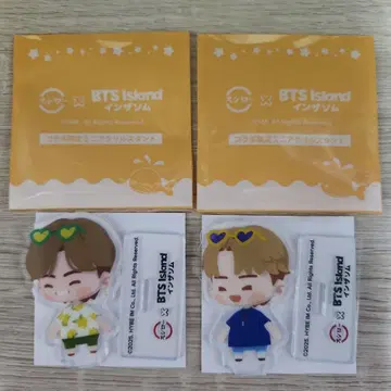 스시로 BTS 아크릴 스탠드 2개 세트