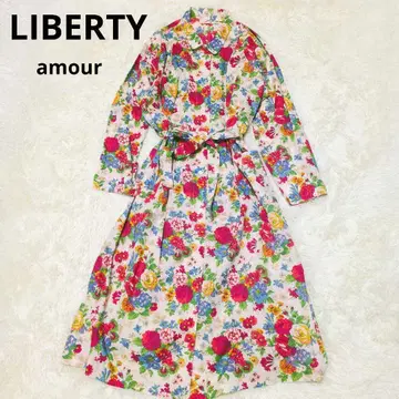 amour LIBERTY 리버티 꽃무늬 원피스 룸웨어 나이트