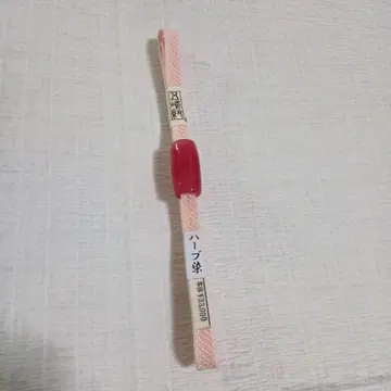 고토시마 끈 여름용 3분 끈 류큐 유리 허브 염색 새상품 미사용