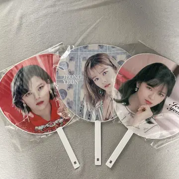 TWICE 부채 3개 세트 (정연)