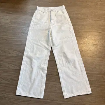 tww 데님 M / L 화이트