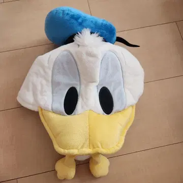 도널드 덕 봉제 인형 캡