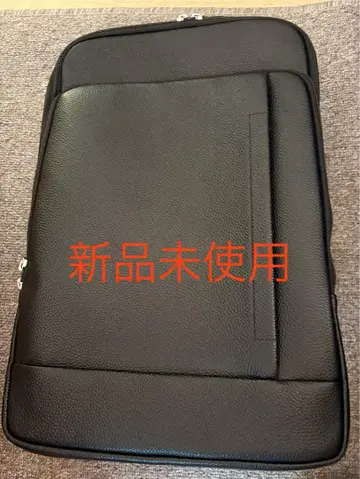 미사용 새상품 TIDING 천연 가죽 비즈니스 백팩 16L