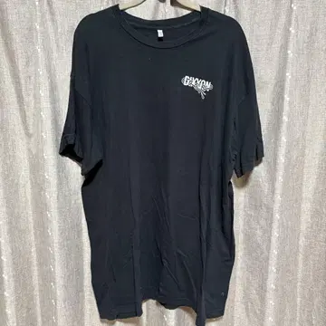 y062832 DIXXON 티셔츠 블랙 로고 빅 사이즈 2X