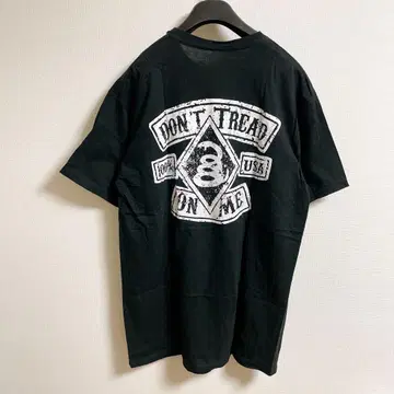 DTOM don't tread on me 티셔츠 스네이크 양면 프린트