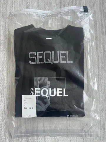 새상품 정가 14300엔 SEQUEL 티셔츠 SIZE L