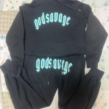 godsavage 블랙 셋업