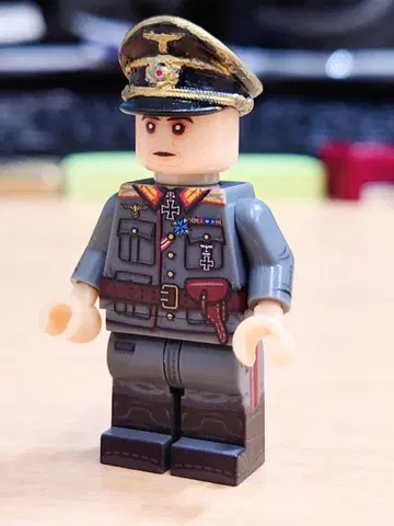 레어 국방부 장관, 원수 베르너 폰 브론베르크 레고 레고 호환 ww2