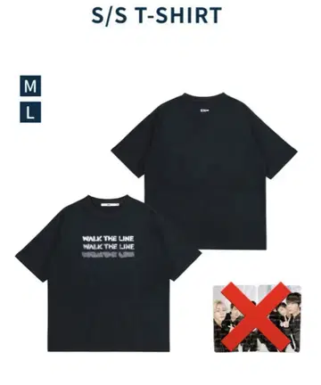 ENHYPEN walk the line 티셔츠 M 사이즈
